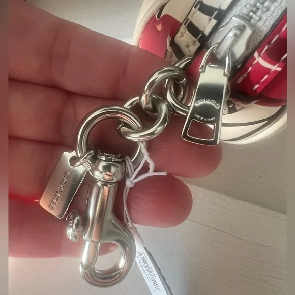 Coach Cherry Rowan Bag Charm (NWT) - Picture 5 of 7